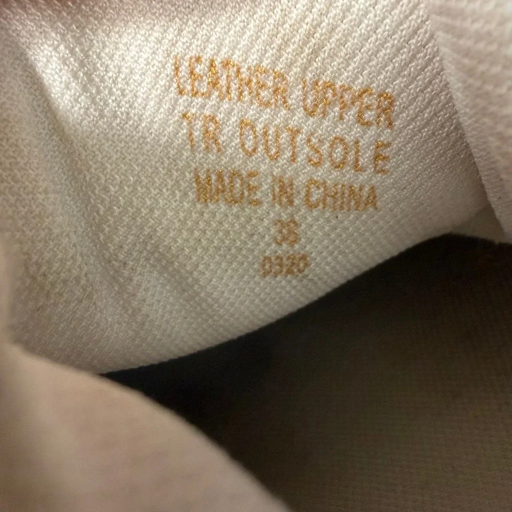 Kurt Geiger London Platform Sneakers Womens 38 White Rainbow Metallic Leather - Picture 7 of 9